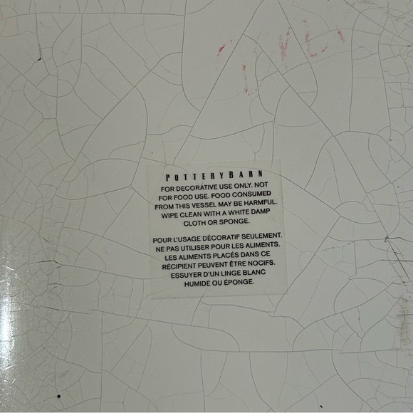 Pottery Barn Decorative Plate Camaleon Reptile Green 6.5”X10” Glass Art Decor - Picture 3 of 7